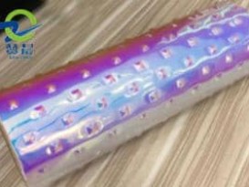 TPU壓紋薄膜  鉚釘紋幻彩膜 tpu幻彩膜 彩虹膜 鐳射膜 各種紋路可定制